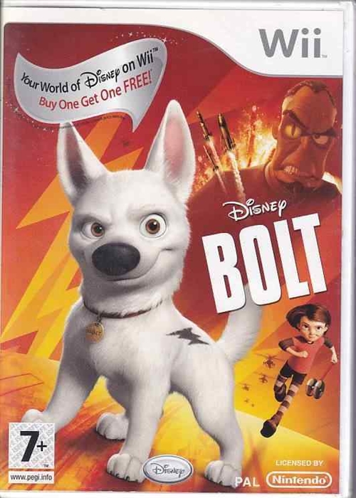 Disney Bolt - Nintendo Wii (B Grade) (Genbrug)